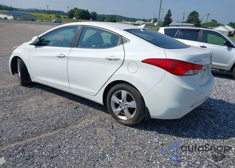 2013 Hyundai Elantra Gls/Limited z USA, uszkodzony, nr VIN 5NPDH4AE2DH407757
